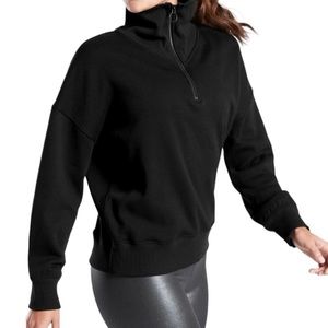 Athleta Cozy Karma 1/4 Zip Pullover